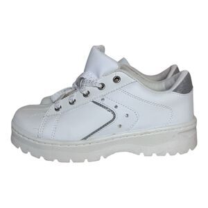 Vintage No Boundaries White Chunky Platform Sneakers Deadstock Y2K Size 7.5
